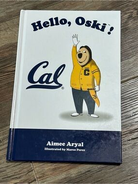 Hello, Oski! 2008 hard cover Mascot Books Cal Berkeley